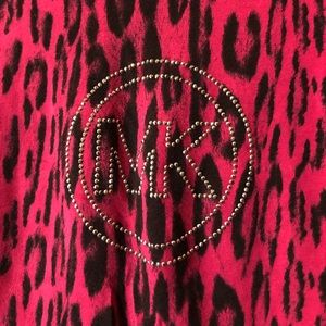 Micheal Kors Leopard Print Tshirt